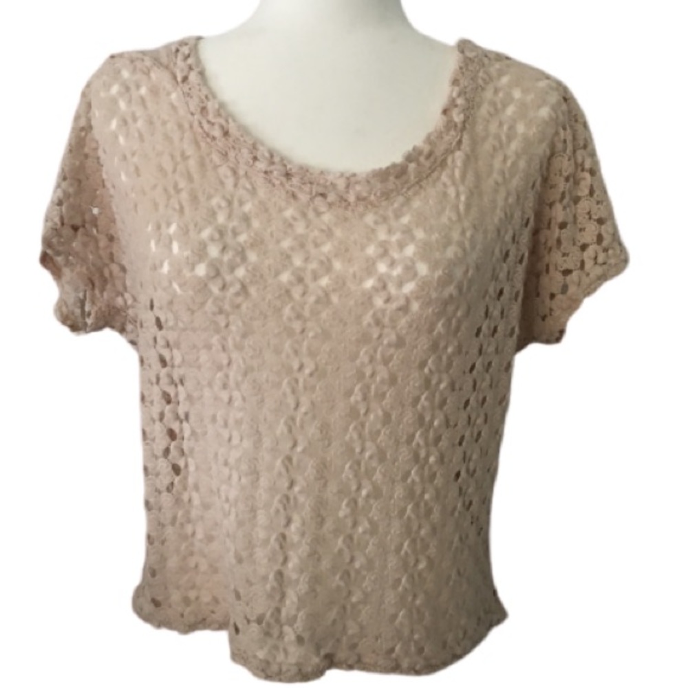 Charlotte Russe Knitted Top in Creme